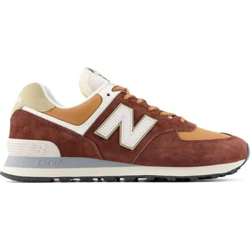 Pánská treková obuv New Balance U574 lifestyle hnědé unisex tenisky (U574MRR) 40.5