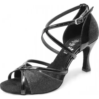 Dámské lodičky Dámské taneční boty ARTIS - DL-49 černá 6 cm Flare Velikost: 42