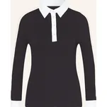 Marc Cain Dámské Polo Tričko Z Kombinace Materiálů, 395...