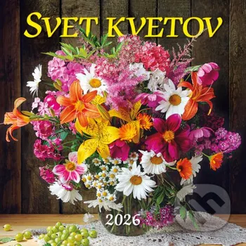 Záložka Nástenný kalendár Svet kvetov 2026 - Spektrum grafik Spektrum grafik