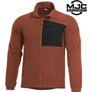 Pánská mikina Fleecová mikina Athos 2.0, Pentagon, Maroon Red, M