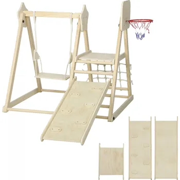 prolézačka Prolézačka 5 v 1 | přírodní