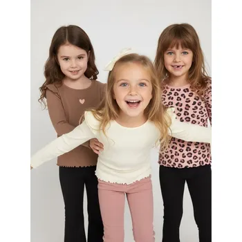 Sinsay - 3 balení triček s dlouhými rukávy - vícebarevná - 850GH-MLC - 850GH-MLC-134