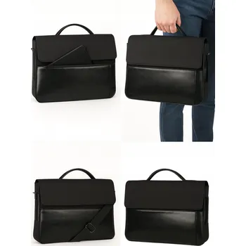 Taška na notebook 15,6" business brašna přes rameno prostorná černá odolná