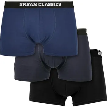 Boxerky Boxerky Urban Classics z organické bavlny Barva: darkblue+navy+black, Velikost: XXL