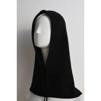 Čepice ČERNÁ BALAKLAVA S KAŠMÍREM PECA del SOL