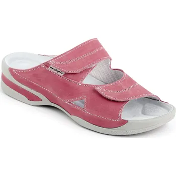 Dámská zdravotní obuv Pantofle LUCY zdravotní obuv dámská tmavě-růžová 5L-E15/2 Medistyle 42