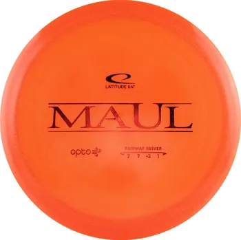 Disc golf Latitude 64° MAUL Opto AIR Barva: Růžová, Váha: 158 g