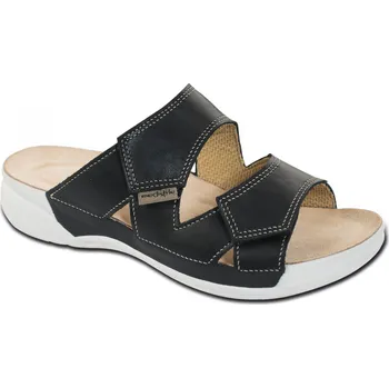 Dámská zdravotní obuv Pantofle MARÍNA zdravotní obuv dámská černá 9M-H16 Medistyle 38 (Novinka 2020)