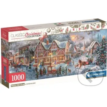 Puzzle Puzzle Panorama: Vánoce - Clementoni Clementoni