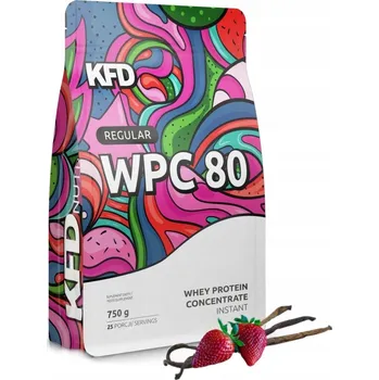 Protein Protein KFD Regular WPC 80 750 g Vanilka-Jahoda