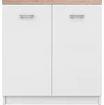 Slevadoma Komoda VITALIO 2D TYP 13 bílá / dub sonoma