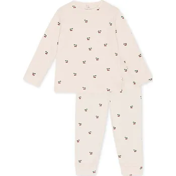 Chlapecké pyžamo Dětské bavlněné pyžamo Konges Sløjd SLEEPY PJ GOTS KS5679 béžová 08X, vel. 98