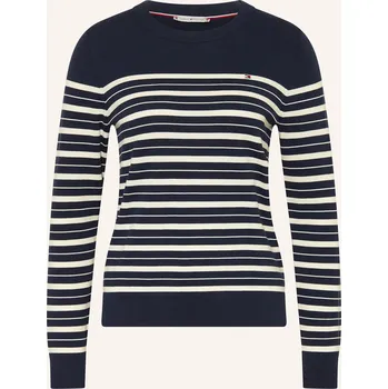 Dámský svetr Tommy Hilfiger Dámský Svetr, tmavě modrá / režná, 36