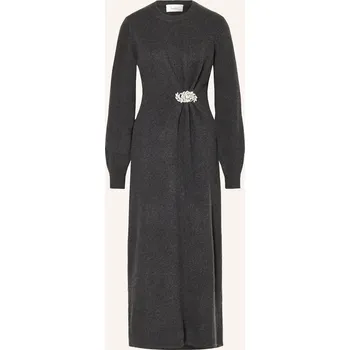 Dámské šaty Ba&Sh Dámské Pletené Šaty Cynthia, tmavě šedá, 32