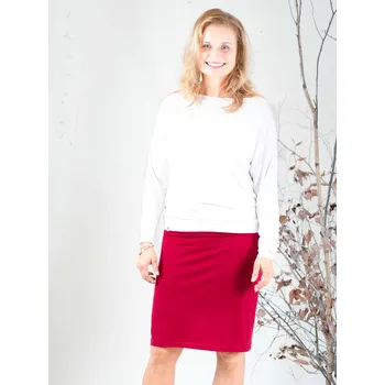 Dámská sukně Pouzdrová sukně červená Velikost: S