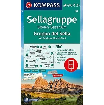 Sellagruppe, Gruppo del Sella 59 NKOM - Kompass Kompass