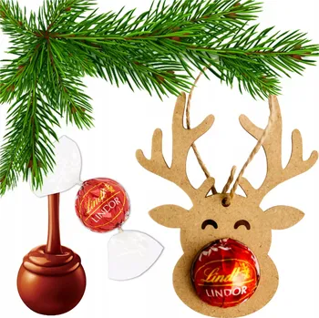 Vánoční dekorace Ozdoba na stromeček SOB, dárek pro děti, do balíčku MIKULÁŠ, dekorace