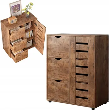 Komoda Komoda Rebiko 60,05 x 30,05 x 80,15 cm dub světlý