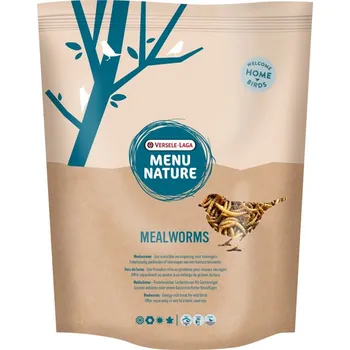 Krmivo pro ptáka VERSELE-LAGA Menu Nature Mealworm ssušené mouchy pro volně žijící ptáky 300g