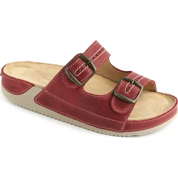 Dámská zdravotní obuv Pantofle ROZÁRA zdravotní obuv dámská červená 4R-J15 Medistyle 41