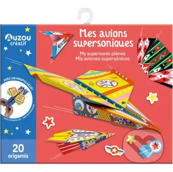 Záložka AUZOU Origami skladačka Lietadlá - AUZOU AUZOU