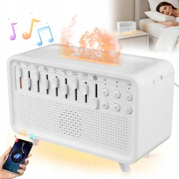 Zvlhčovač vzduchu ULTRAZVUKOVÝ ZVLHČOVAČ VZDUCHU DIFUZÉR VŮNĚ AROMATERAPIE 150 ML