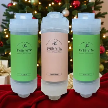 Sprchový filtr EVER VITA - Vitamínové filtry do sprchy - Bazalka, jasmín a dřevo - SET 3 ks