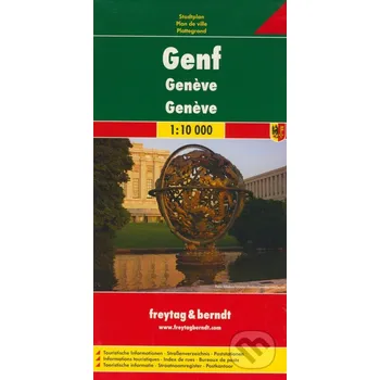 Cestování Geneva 1:10 000 - freytag&berndt freytag&berndt