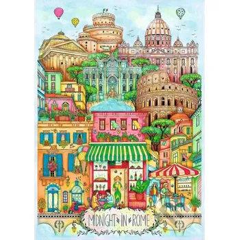 Trefl Puzzle 1000 Premium Plus - Polnoc v Ríme - Madalina Tantareanu Trefl