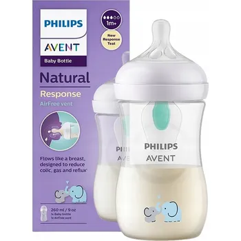 Kojenecká láhev Philips Avent Láhev Natural Response AirFree 260 Ml 1 m+ SCY673/82
