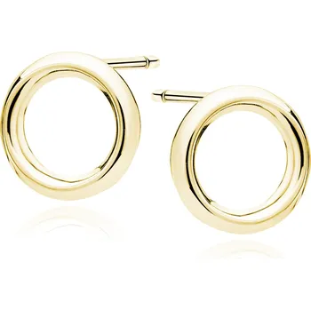 Náušnice Pozlacené náušnice Circles Ag 925/1000