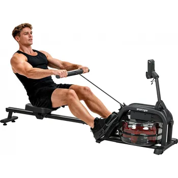 Veslovací trenažér Veslovací trenažér pro domácí veslování | černý