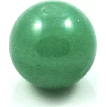 Drahý kámen Kulička velká vrtaná 20mm – zelený aventurin