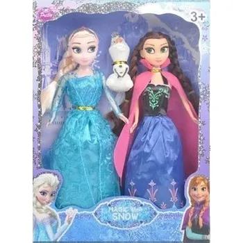 Panenka SADA PANENEK ELSA A ANNA + OLAF, SADA 2 PANENEK LEDOVÉ KRÁLOVSTVÍ 30 cm LEDOVÉ KRÁLOVSTVÍ