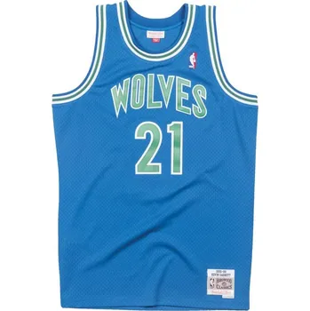Pánské tričko Mitchell & Ness NBA SWINGMAN ROAD JERSEY TIMBERWOLVES 1995 KEVIN GARNETT Velikost oblečení: 3XL