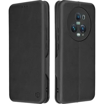 Pouzdro na mobilní telefon Techsuit Bezpečná Peněženka Plus Honor Magic5 Pro Černá