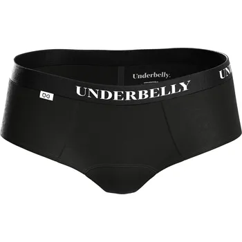 Menstruační kalhotky Menstruační kalhotky Underbelly Lowee černé (LOWEE-CE-CE-1-PAD) XXL