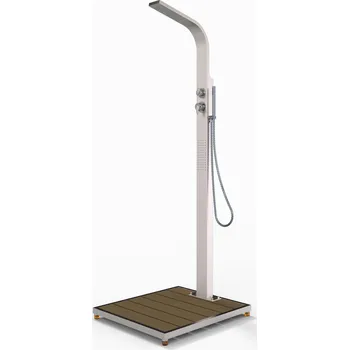 Zahradní sprcha Eichenwald Ideal Sprcha Helena se studenou a teplou vodou s podstavcem