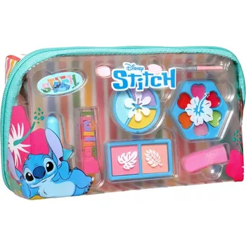 Kosmetická sada AIRVAL STITCH SADA KOSMETIKY PRO LÍČENÍ A NEHTY + KOSMETICKÁ TAŠKA