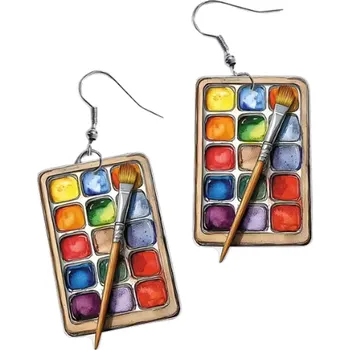 dovoz Náušnice paleta + štětec