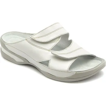 Dámská zdravotní obuv Pantofle LUCY zdravotní obuv dámská slonová kost 5L-E11 Medistyle 35 (DOPRODEJ- nemusí být všechny velikosti.)