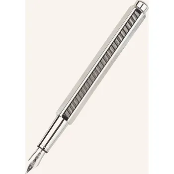 Caran D'ache Plnicí Pero Ecridor Retro, stříbrná