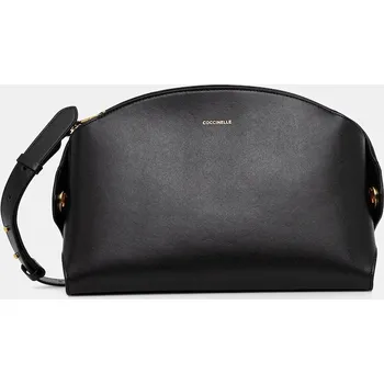 Kabelka Kožená kabelka Coccinelle TYLDE E1.U7K.12.01.01 černá 99X, vel. ONE SIZE