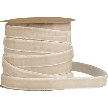 Stuha Ib Laursen Sametová stuha Fog 10 m