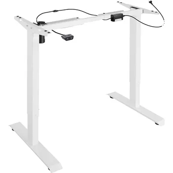 TecTake GmbH 403002 rám stolu elektr. výškově nastavitelný 85-129x65x71-121cm - bílá
