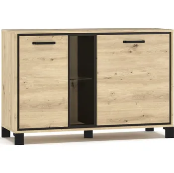 Komoda Slevadoma Komoda 2D DOSTIN dub artisan / wenge