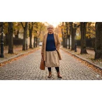 Dámská sukně Delší máselková sukně béžová Velikost: UNI: S - XXL