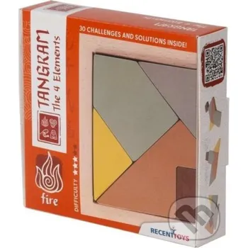 Hlavolam Tangram: 4 Elementy - Oheň - RECENTTOYS RECENTTOYS
