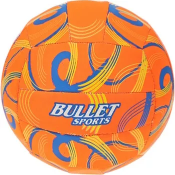 Volejbalový míč NEOPRENOVÝ VOLEJBALOVÝ MÍČ BULLET SPORTS ORANŽOVÝ